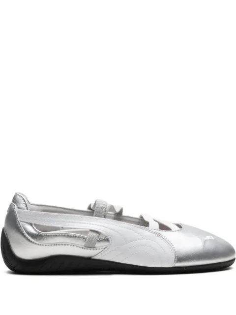 PUMA Speedcat "Silver" ballet flats