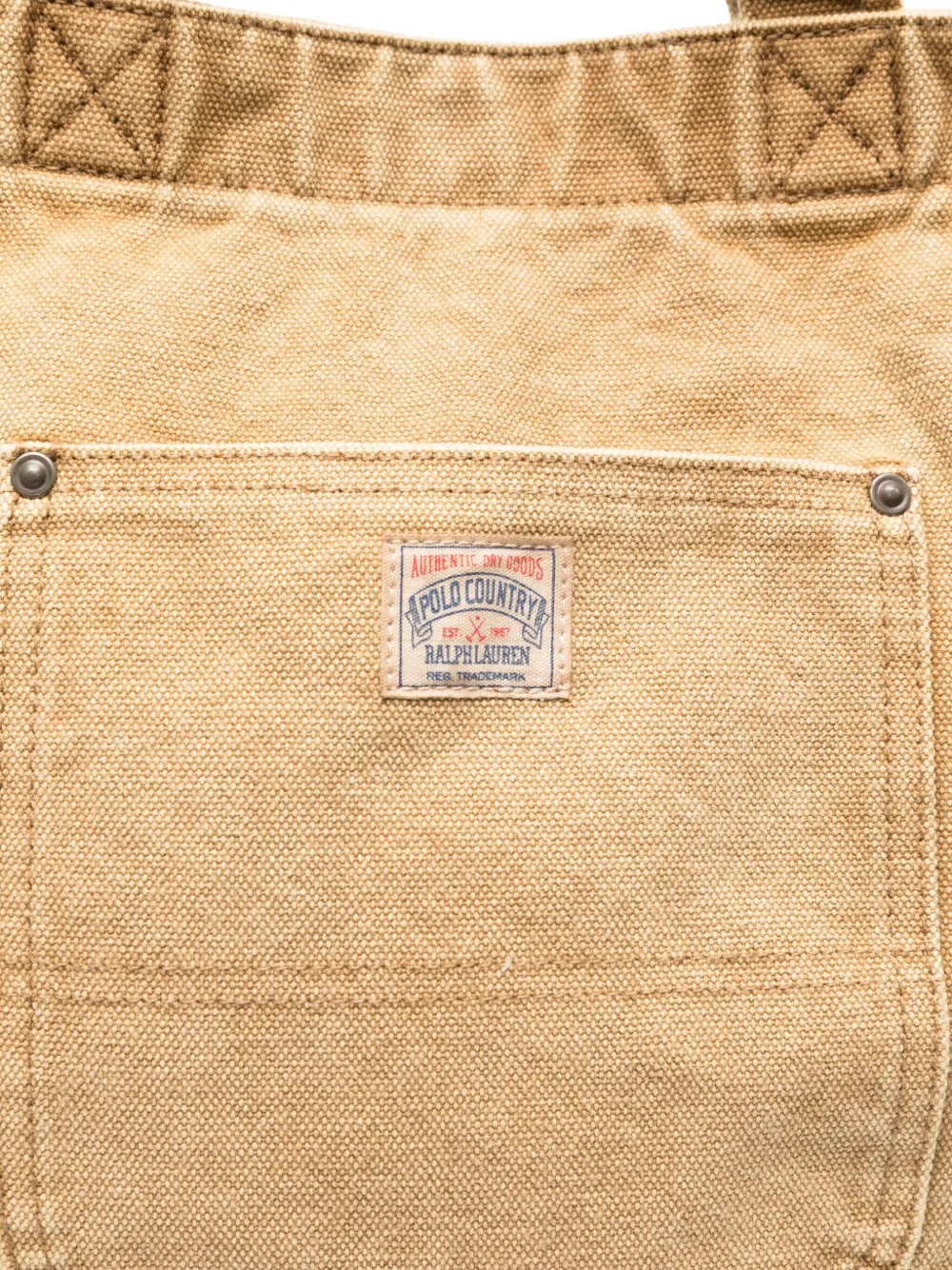 Polo Ralph Lauren Polo Country canvas shopper Bruin