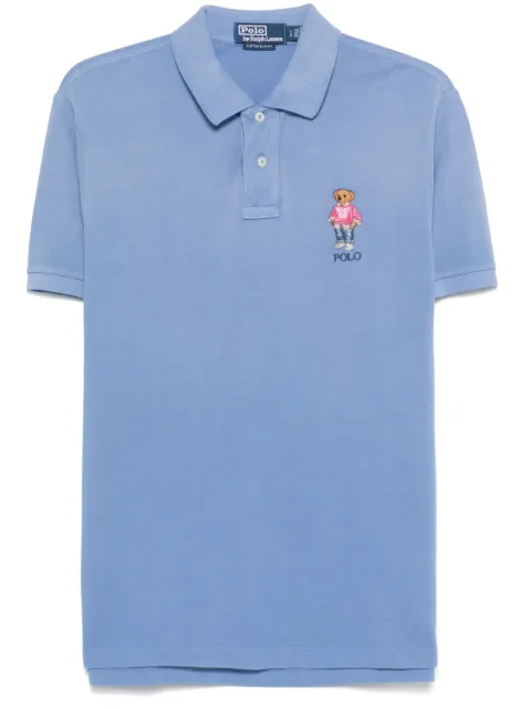 Polo Ralph Lauren Polo Bear-patch polo shirt