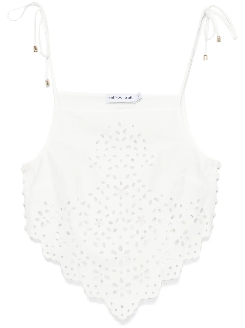 cotton embroidered top