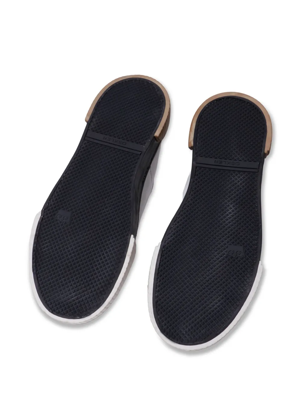 Osklen Contrasting-sole Lace-up Sneakers In White