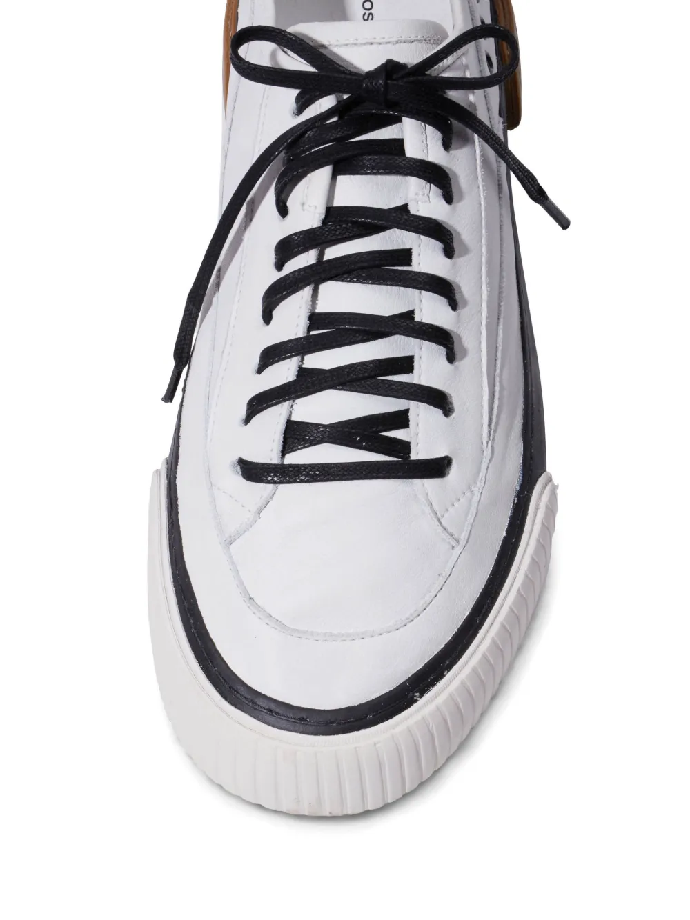 Osklen Contrasting-sole Lace-up Sneakers In White