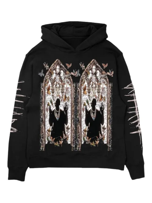 X WHAM hoodie 'Black' - Who Decides War - Modalova
