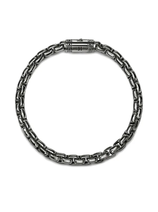 JOHN HARDY ボックスチェーンブレスレット Box Chain Bracelet, Sterling Silver, 4.8MM – John Hardy
