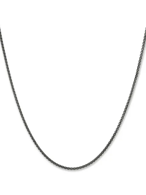 John Hardy sterling silver box chain necklace