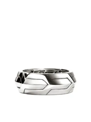 Tom Wood Sterling Silver Step Spinel Ring | Silver | FARFETCH