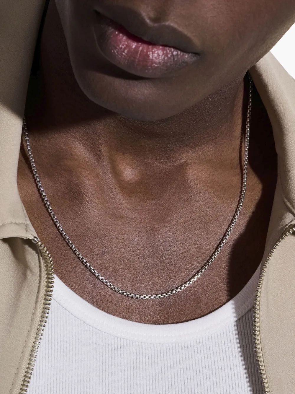 John Hardy sterling silver box chain necklace | Men | Image 2