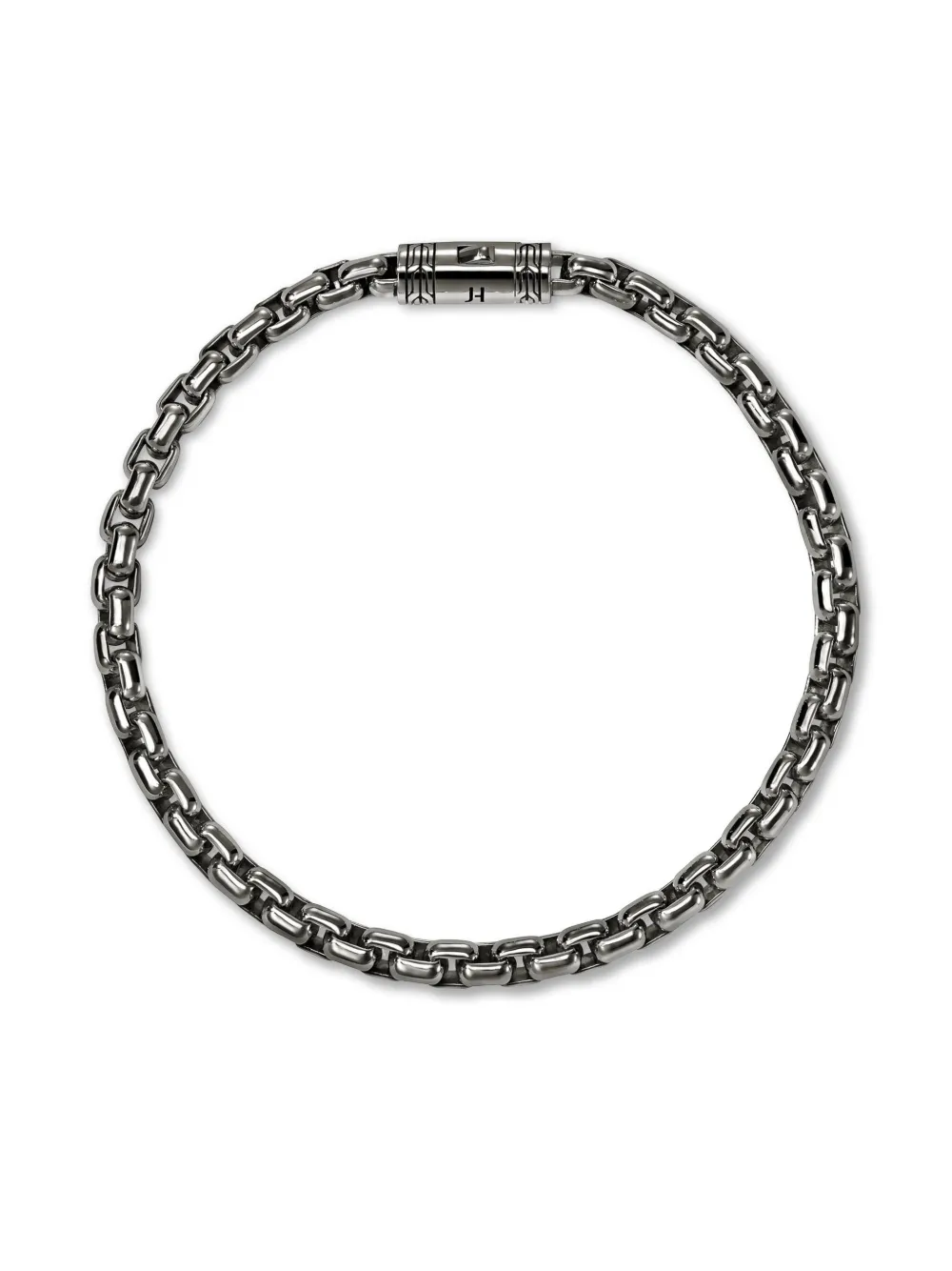 Shop John Hardy Box-chain Bracelet In Silver