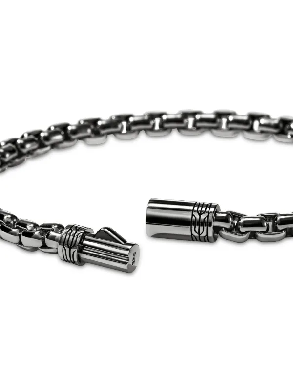 JOHN HARDY ボックスチェーンブレスレット John Hardy ボックスチェーン ブレスレット | シルバートーン
