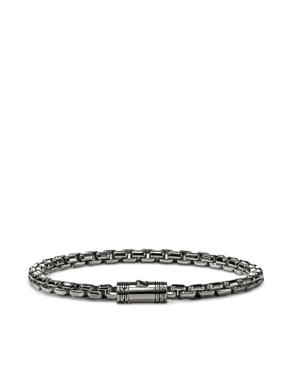 Shop John Hardy Box-chain Bracelet In Silver