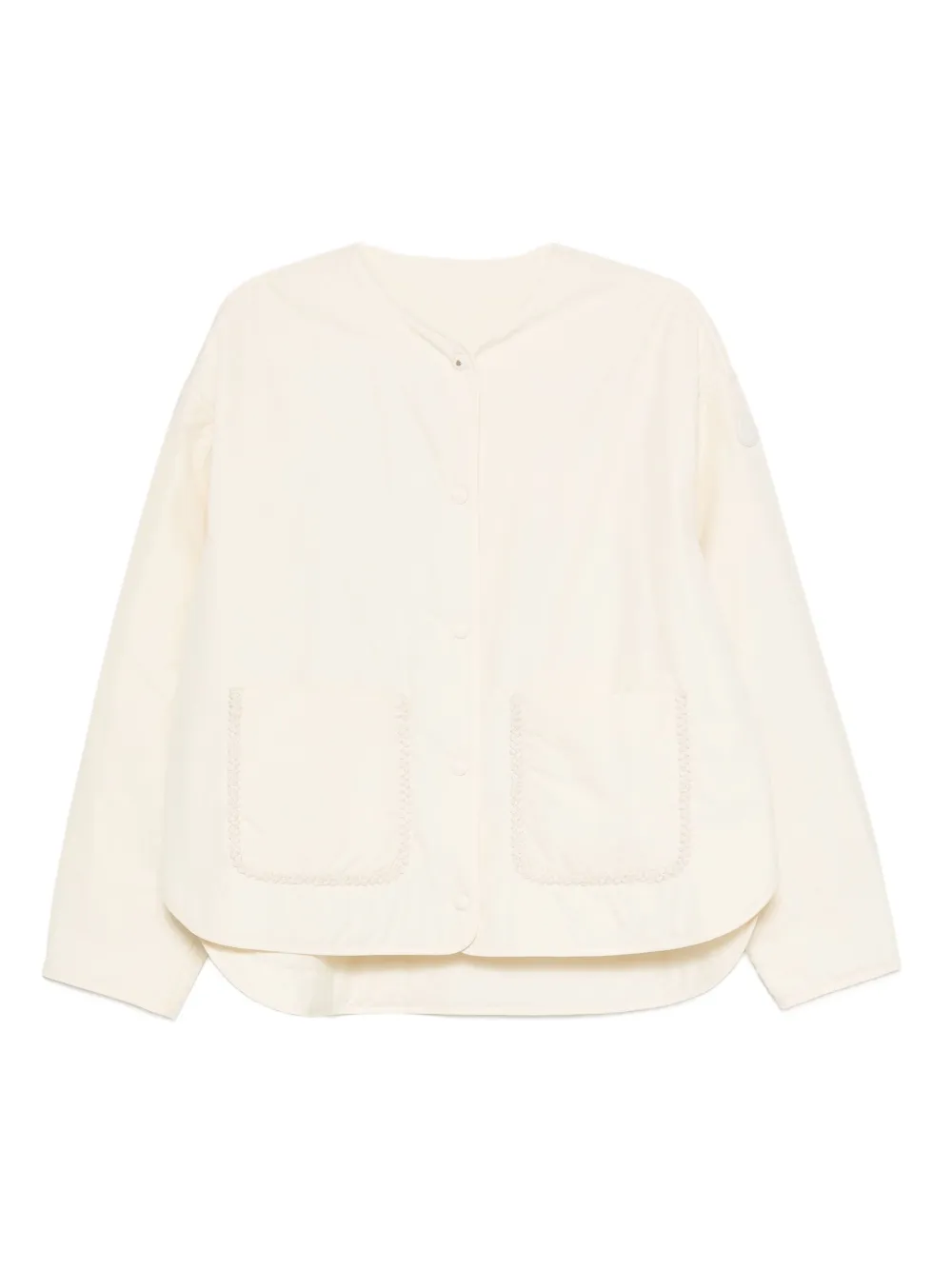 Moncler Nevers patch-pocket jacket Beige