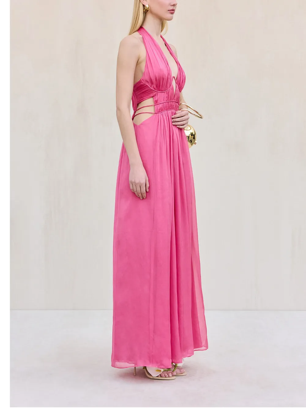 Shop Cult Gaia Aashvi Gown In Pink