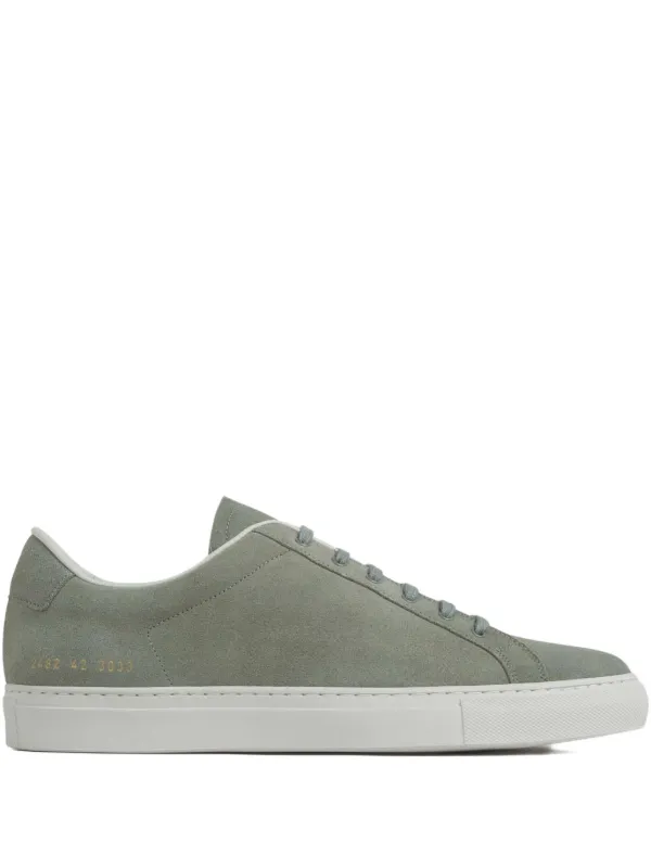 Common Projects Retro Sneakers Green FARFETCH ID