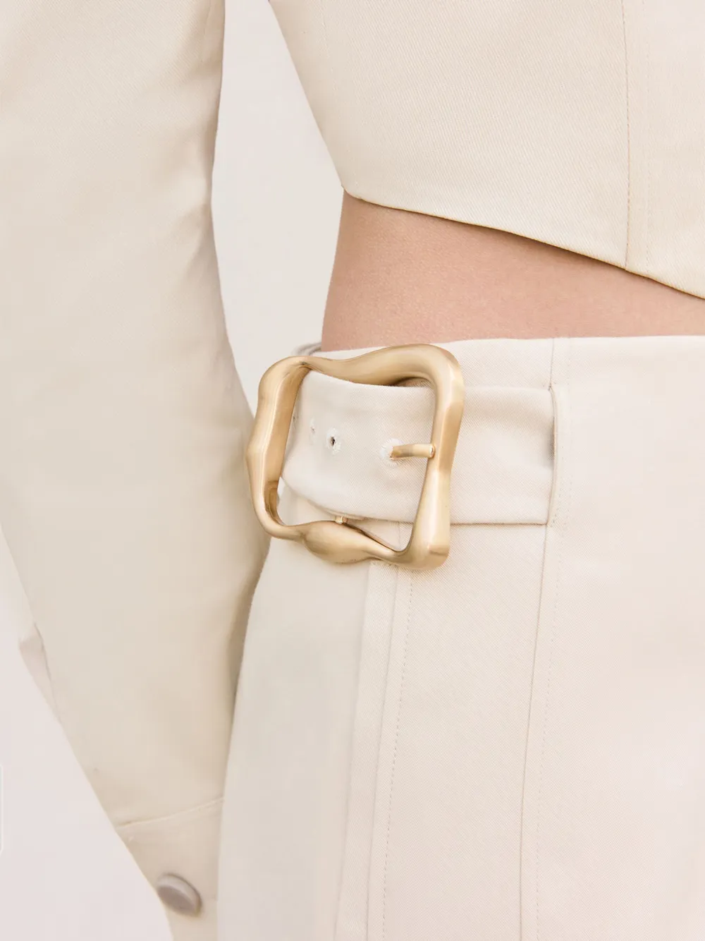 Shop Cult Gaia Kay Skirt In Neutrals