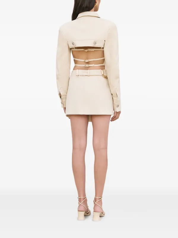 Cult Gaia Kay Skirt | Neutrals | FARFETCH