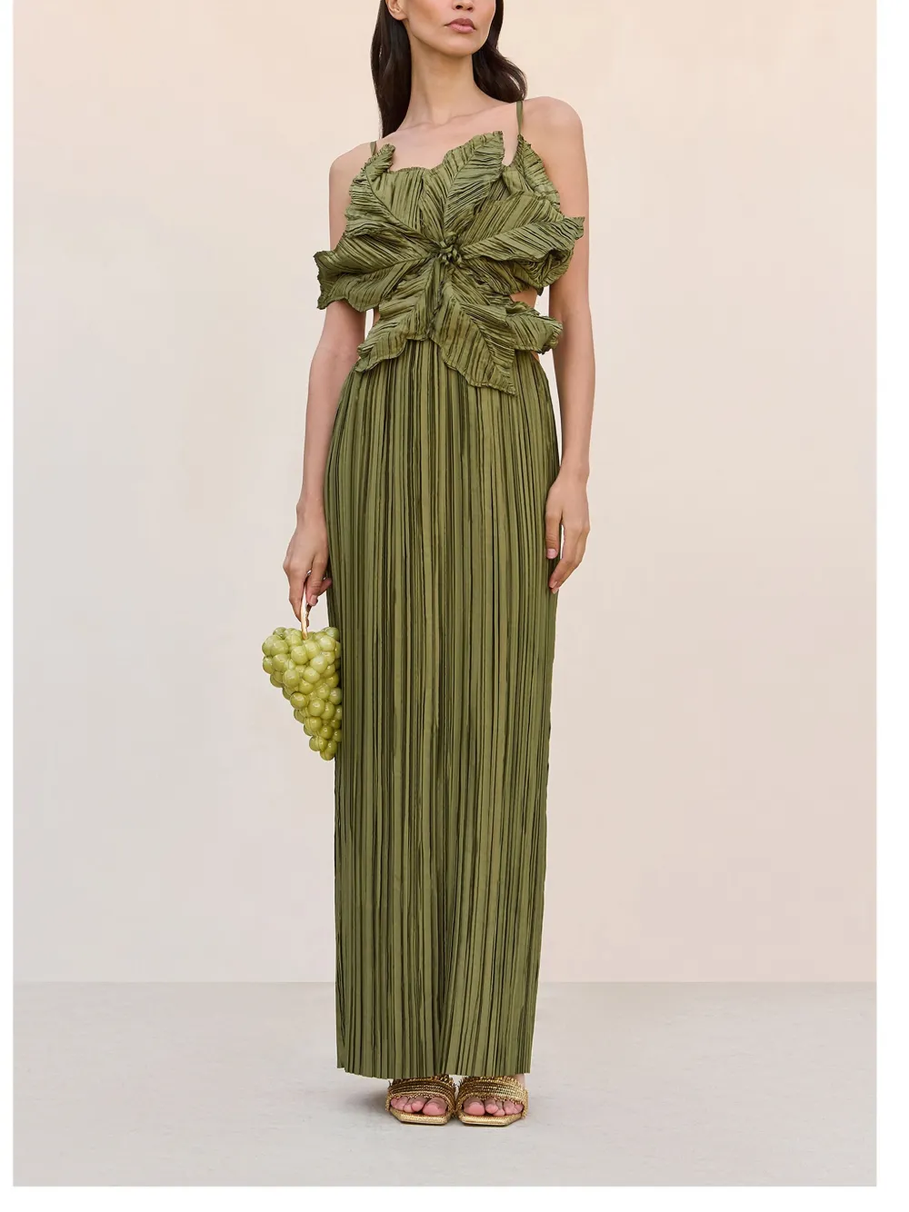 Shop Cult Gaia Hestra Gown In Green