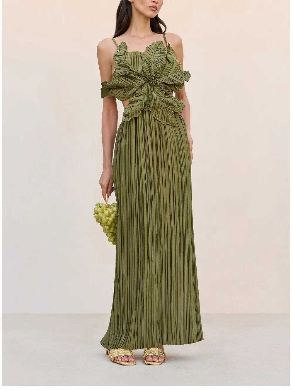 Shop Cult Gaia Hestra Gown In Green