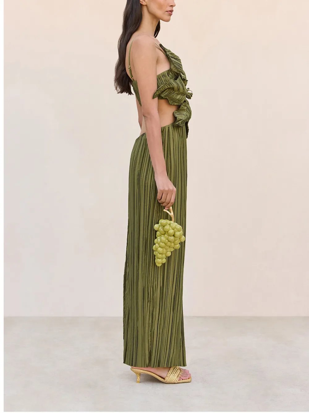 Shop Cult Gaia Hestra Gown In Green