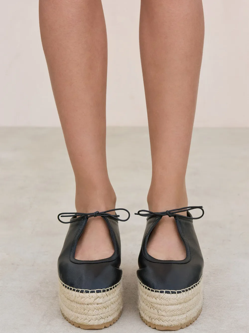 Cult Gaia Bernice Espadrille In Black