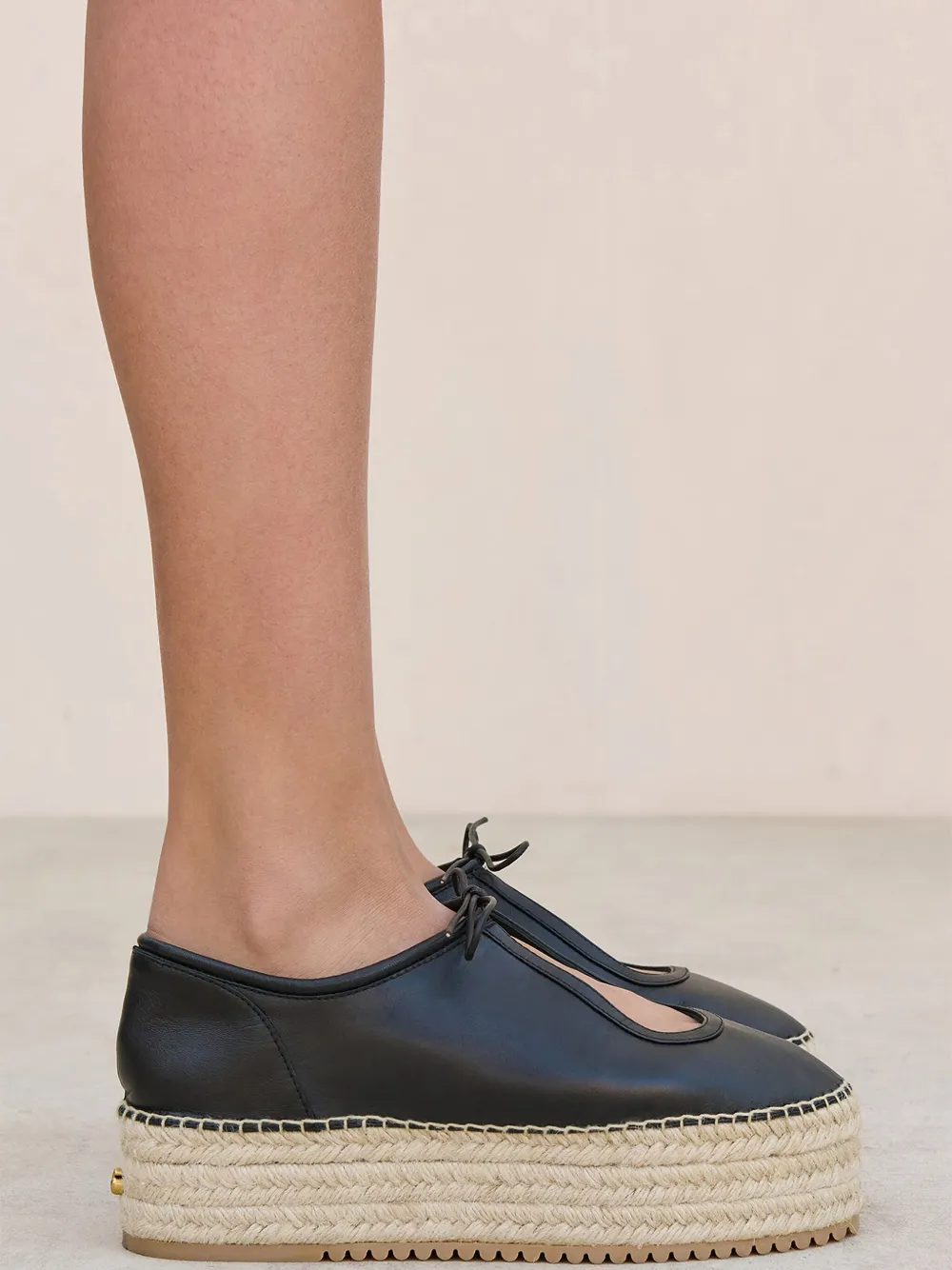 Cult Gaia Bernice Espadrille In Black
