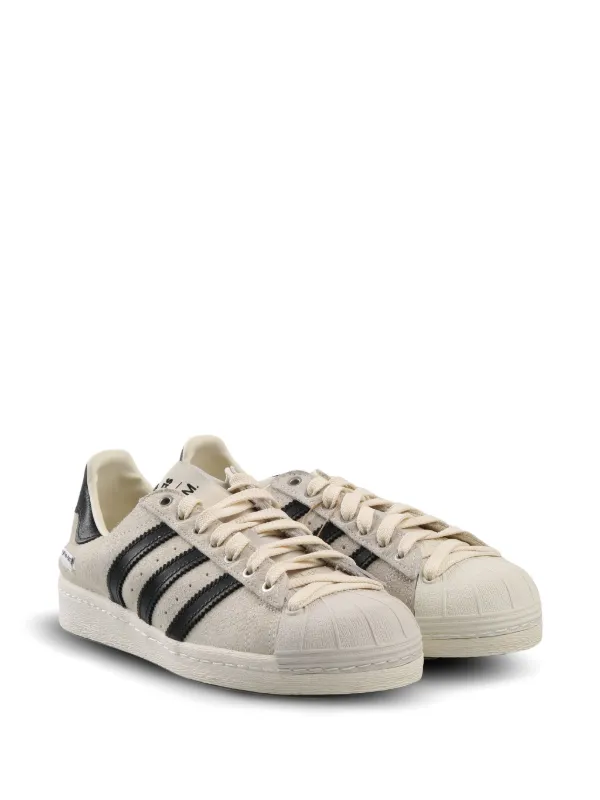 adidas Superstar×SFTM 完売 ブラウン スニーカー adidas SUPERSTAR 82 SFTM SUPPLIER COLOR/CORE BLACK/CREAM
