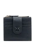 PINKO logo-plaque wallet - Black