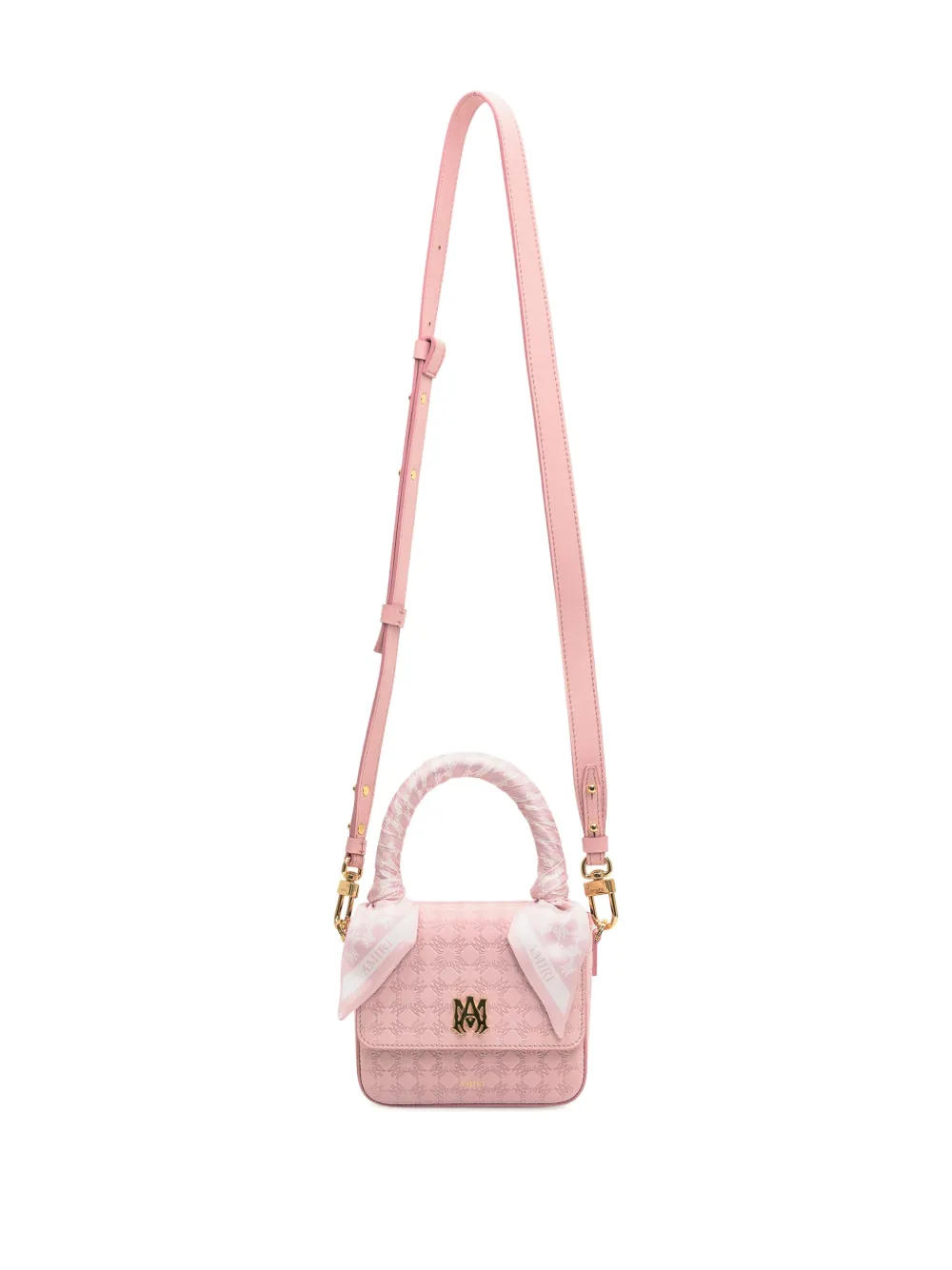 AMIRI Leren shopper Roze