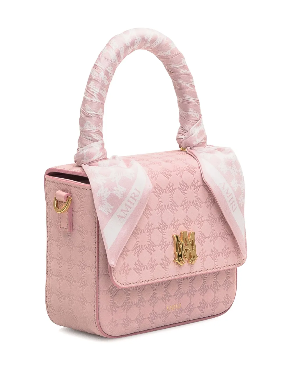 AMIRI Leren shopper Roze