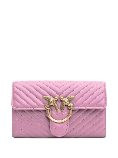 PINKO Love One quilted wallet-on-chain