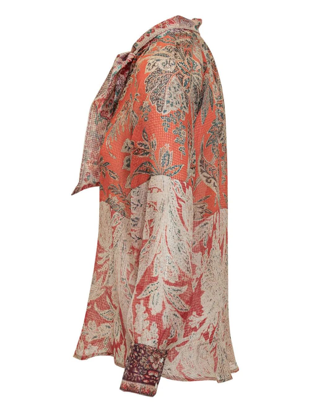 Pierre-Louis Mascia Zijden blouse Bruin
