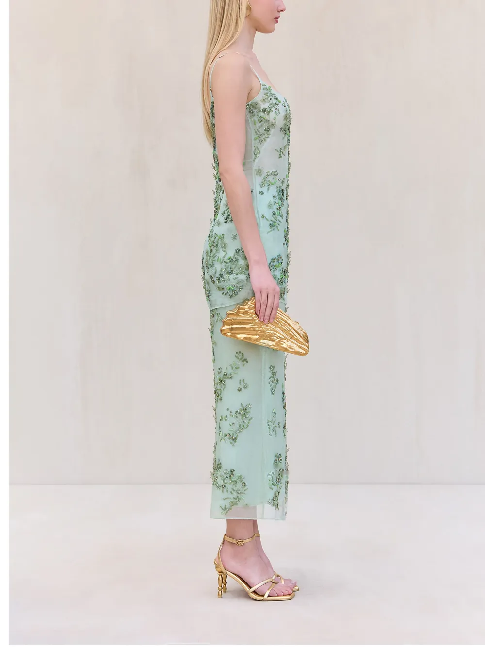 Cult Gaia Sai rok Groen