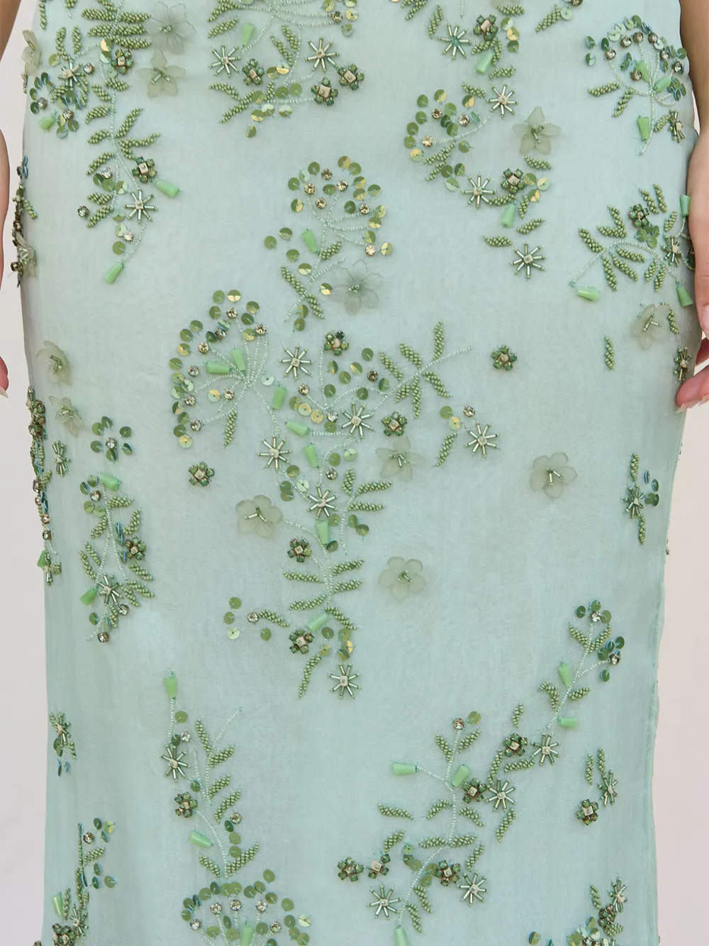 Cult Gaia Sai rok Groen