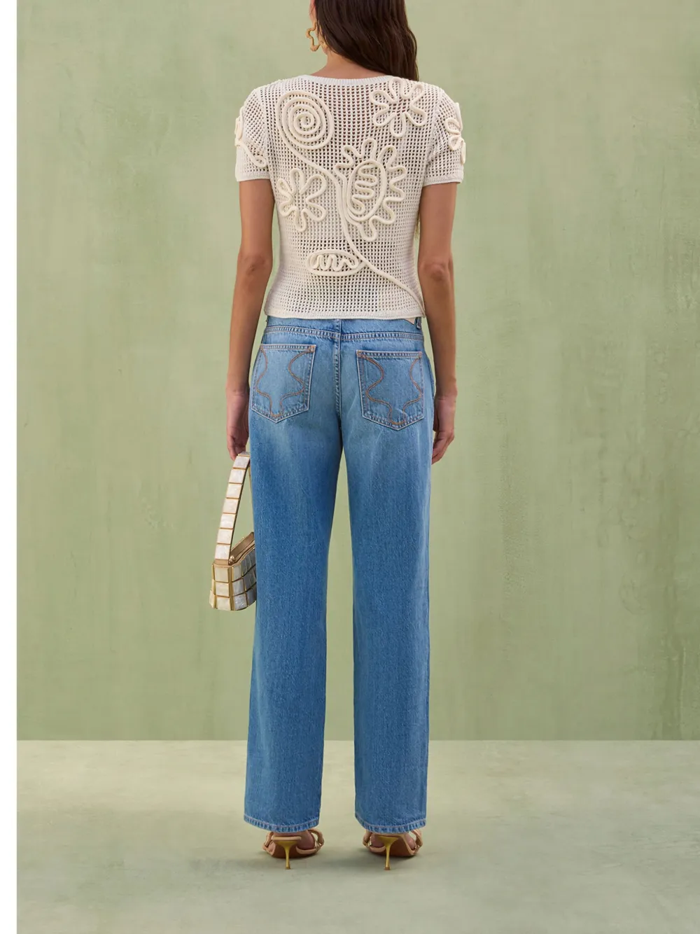 Shop Cult Gaia Ileana Top In Weiss