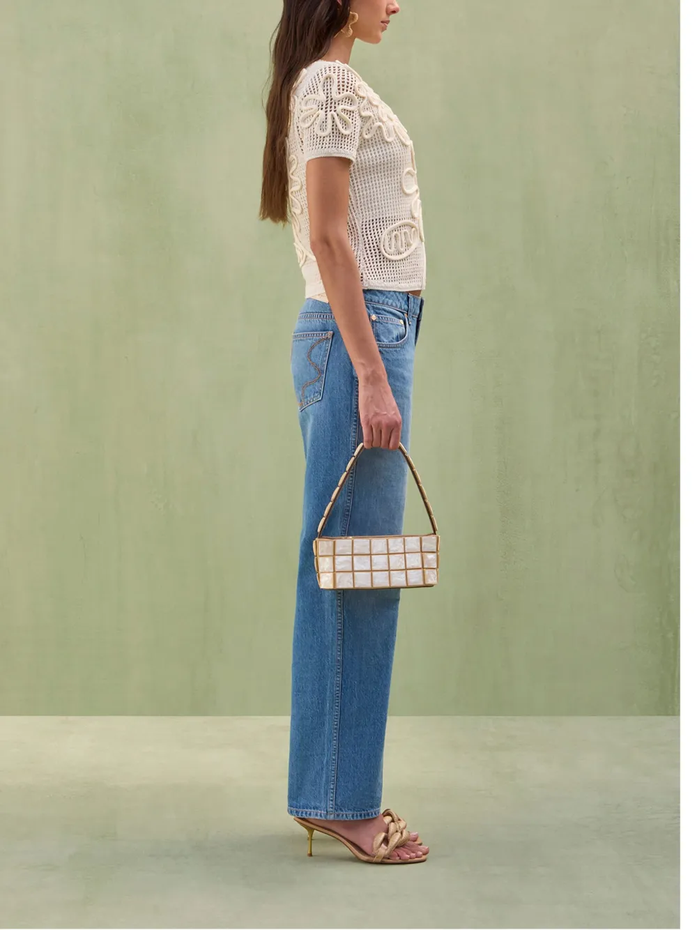 Shop Cult Gaia Ileana Top In Weiss