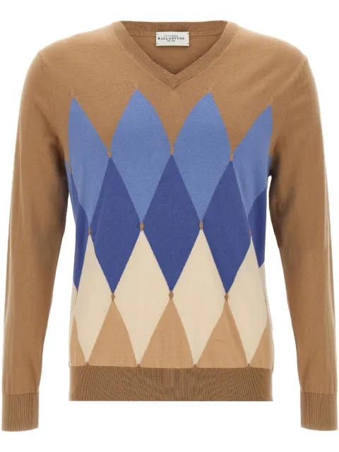Ballantyne Argyle sweater