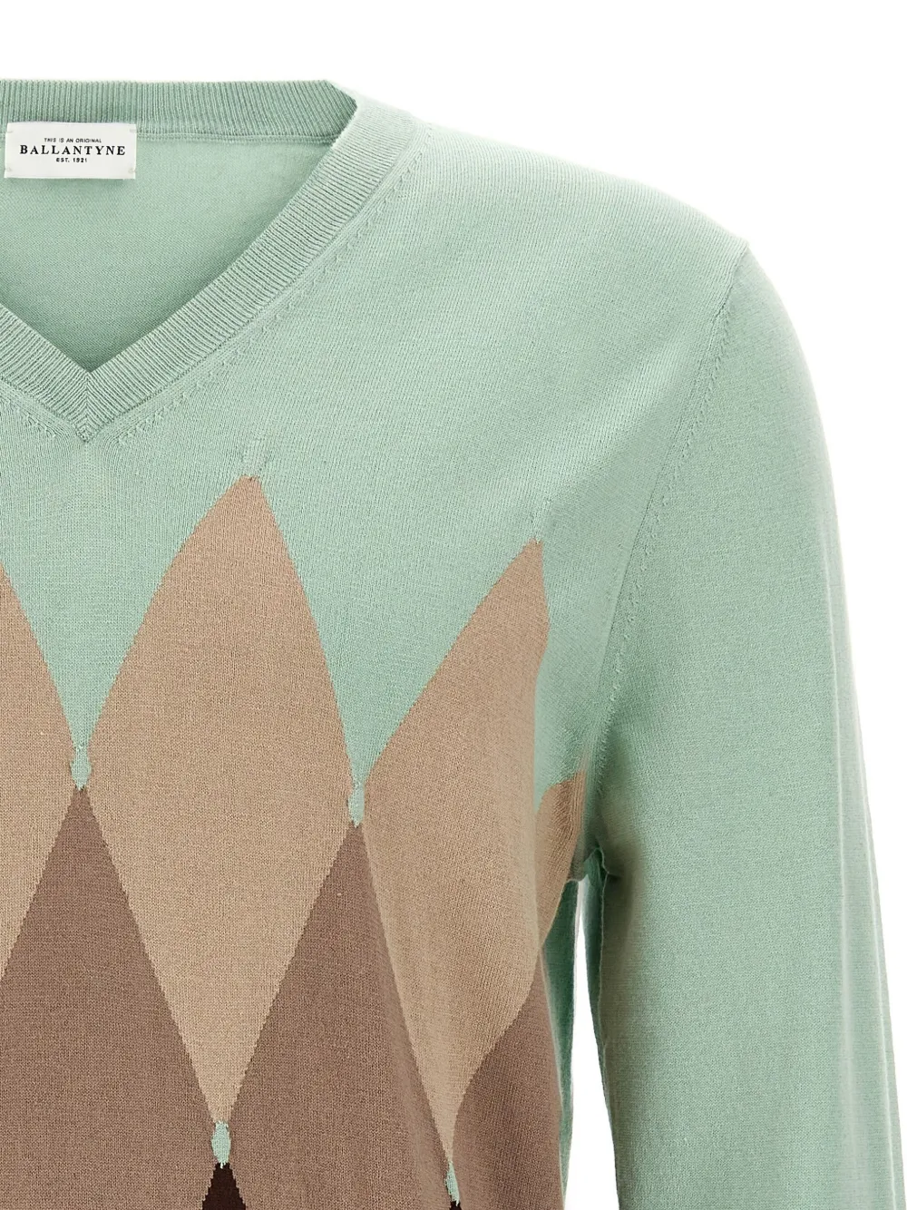 Ballantyne Argyle trui Groen