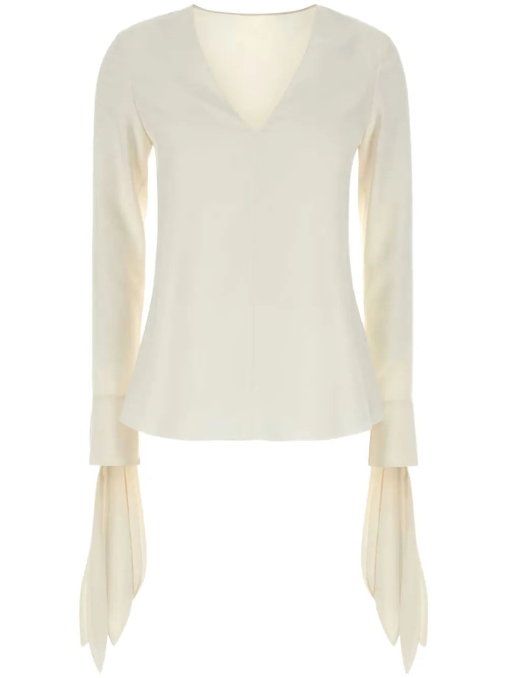 Givenchy ruffle detailing blouse | White | Image 1