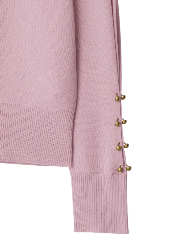 BURBERRY ピンク カーディガン 38 BURBERRY ピンク カーディガン 38