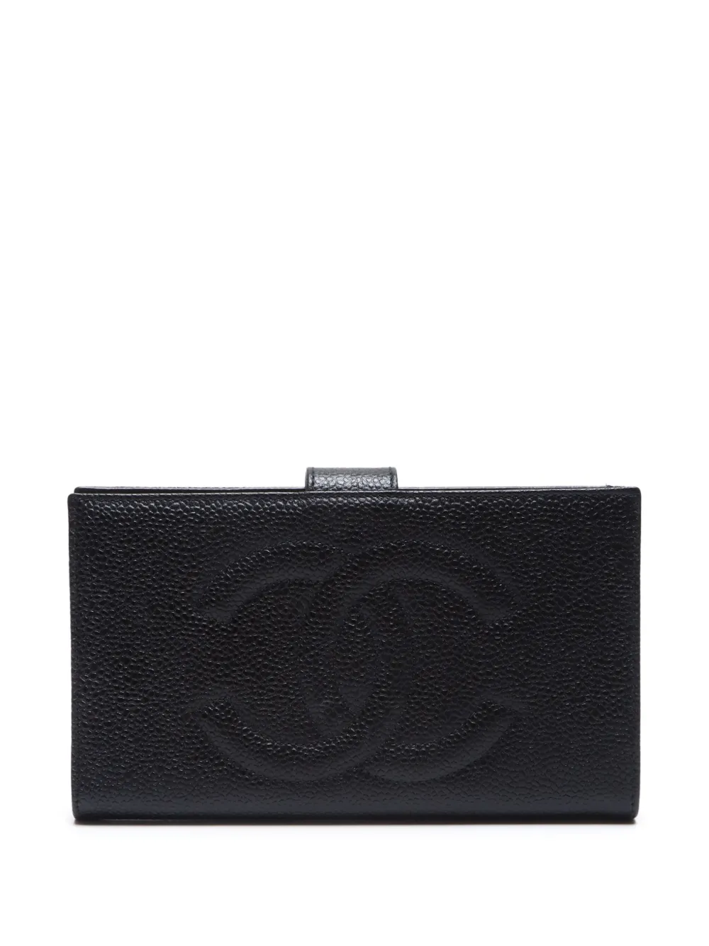 CHANEL Pre-Owned 1994-1999 Mark leather wallet | Black | Image 1