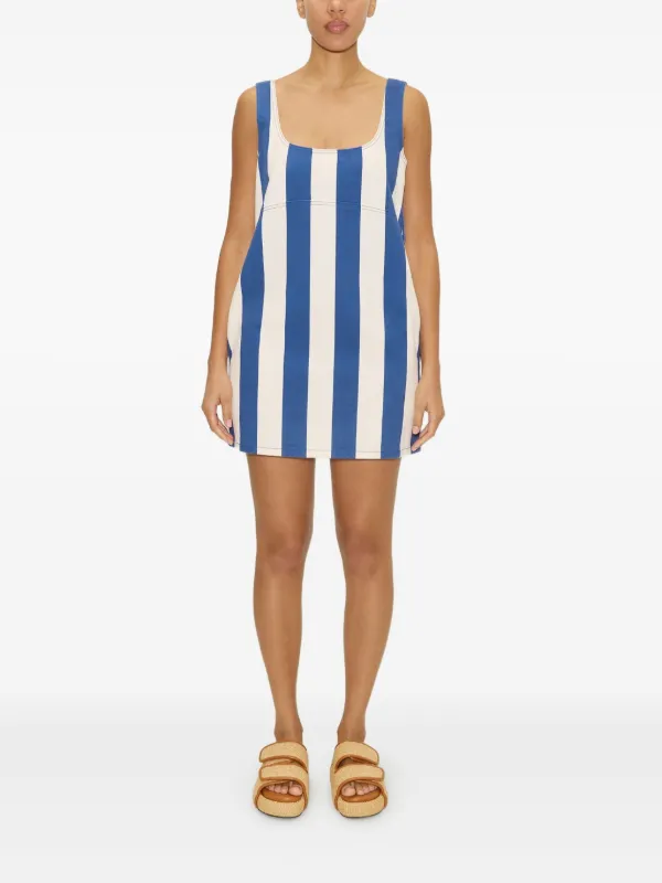 Belle smocked mini dress