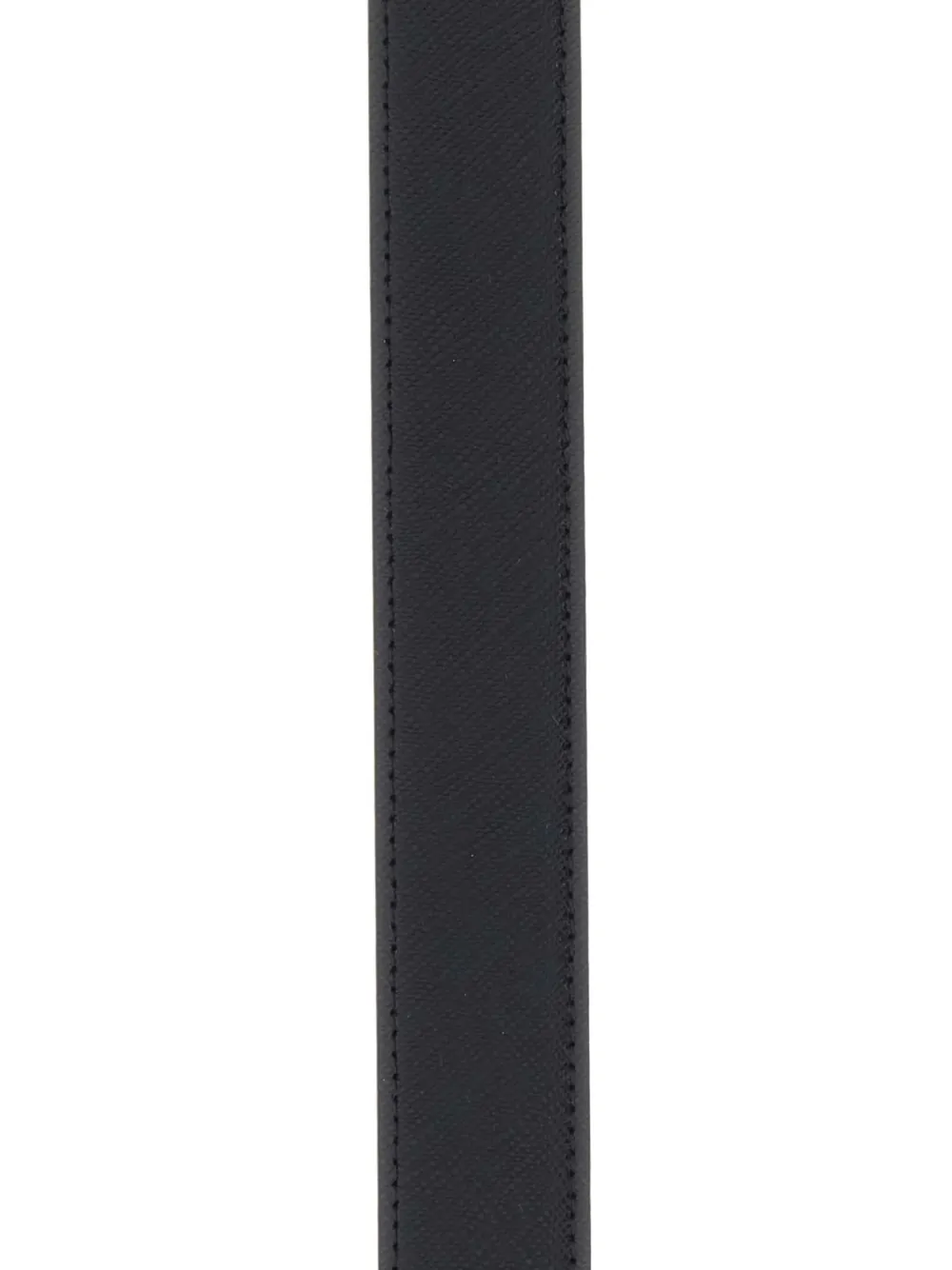 Montblanc Saffiano-leather belt Zwart