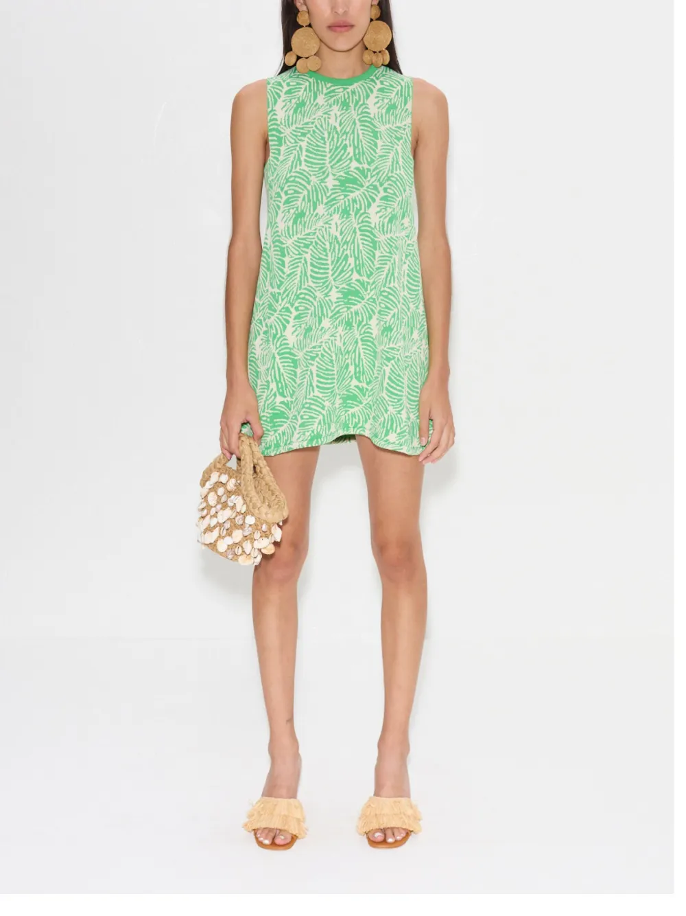 Simon Miller x Zana Knit mini dress - Groen