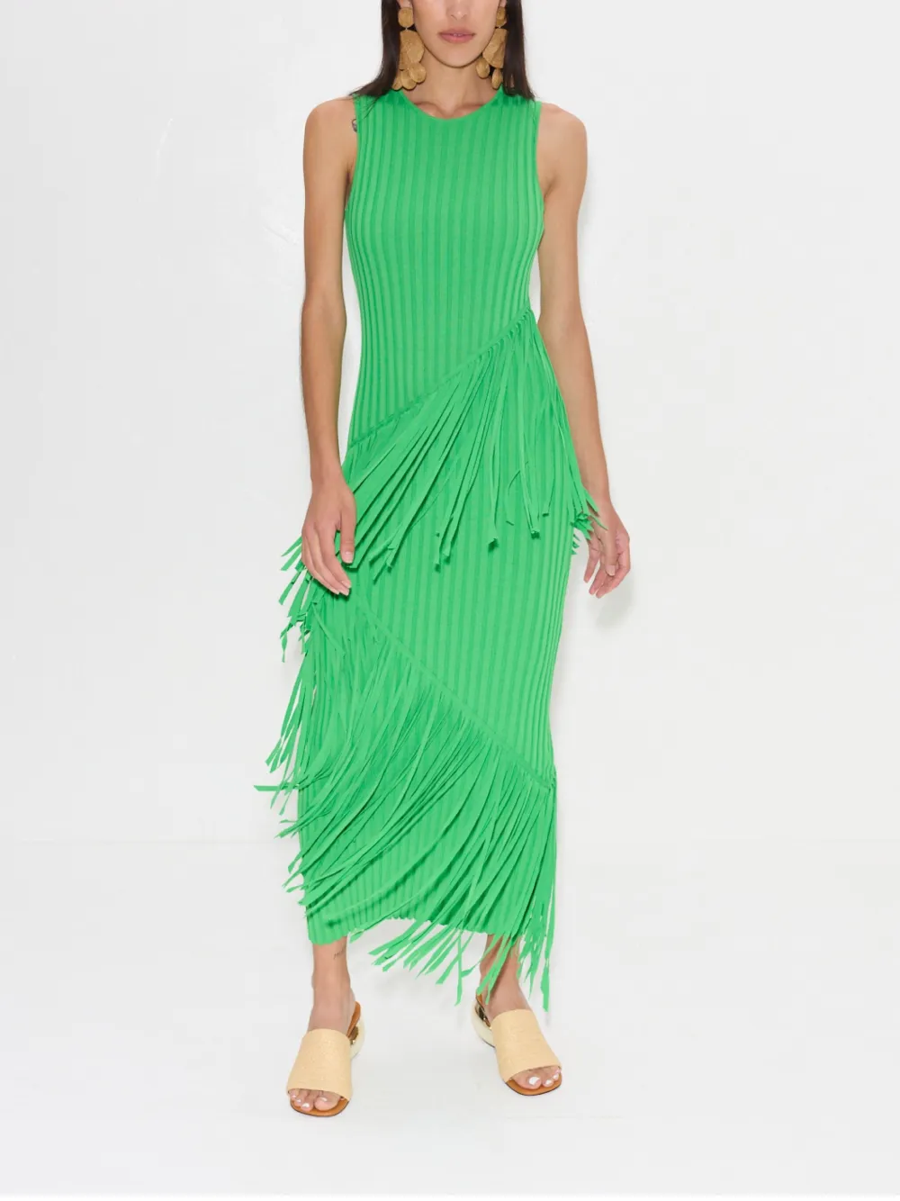 Simon Miller Spiral midi-jurk Groen