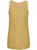 Simon Miller Sina raffia mini dress - Neutrals