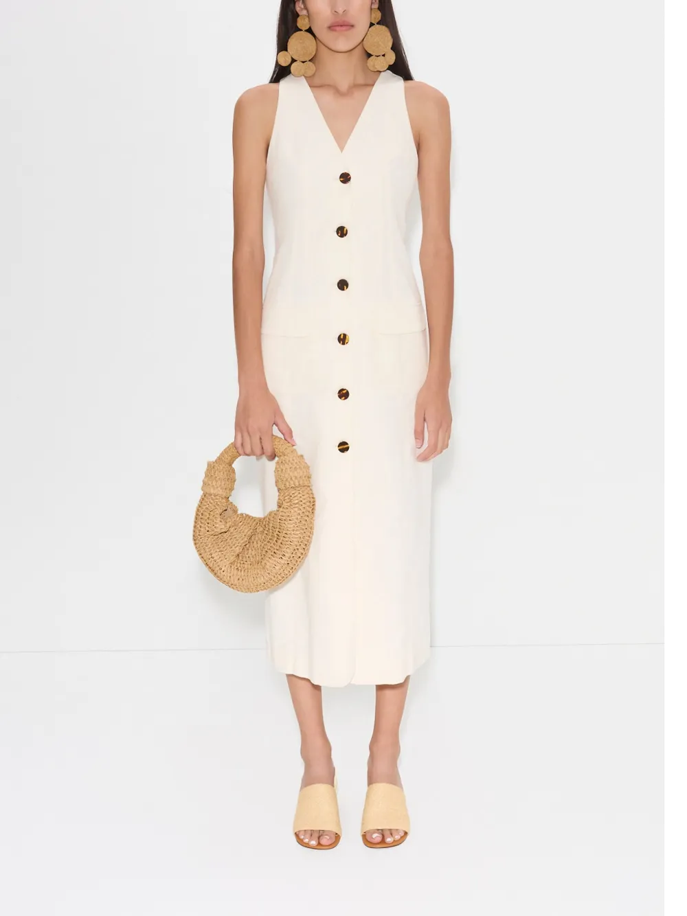 Simon Miller Zapata midi dress - Beige