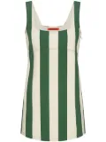 Simon Miller Sahara striped denim dress - Green
