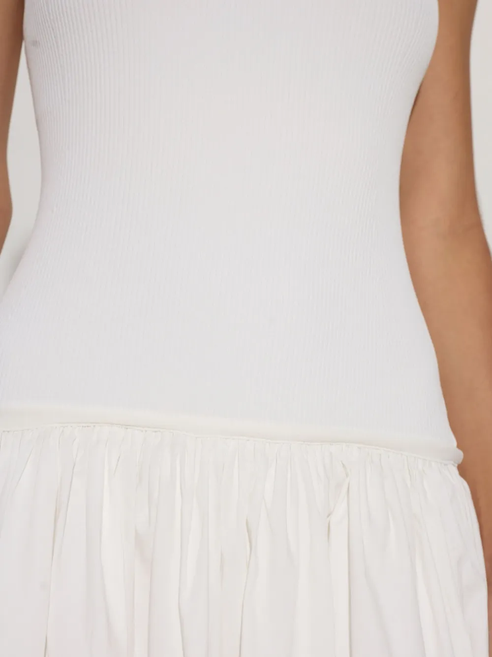 Shop Simon Miller Yanez Poplin Midi Dress In White
