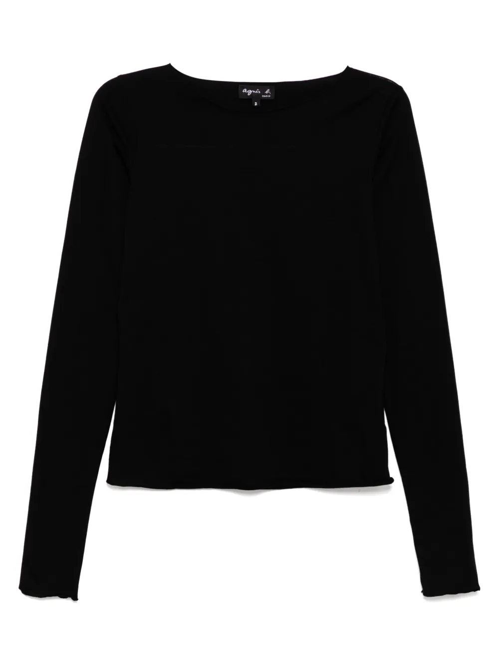 agnès b.  playera Ultra | negro | Image 1