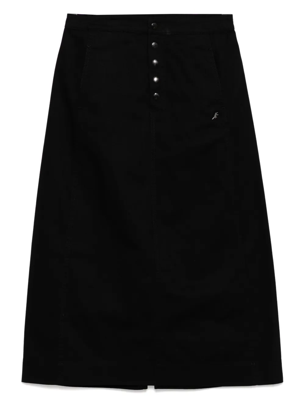 A-line cotton skirt