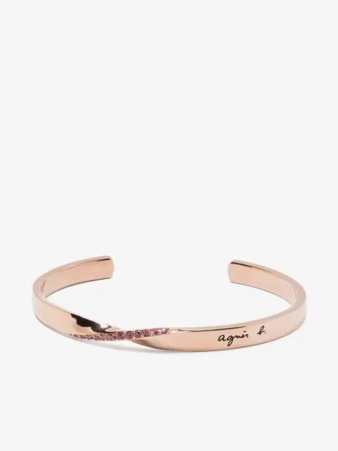 agnès b.  narrative couple bracelet 